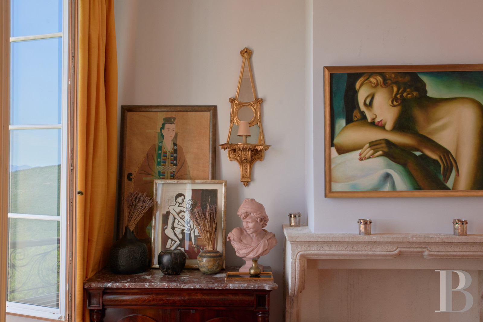 Dans le Var, sur la commune de Sainte-Maxime, une villa d’inspiration italienne dominant l’horizon jusqu’à la mer - photo  n°22